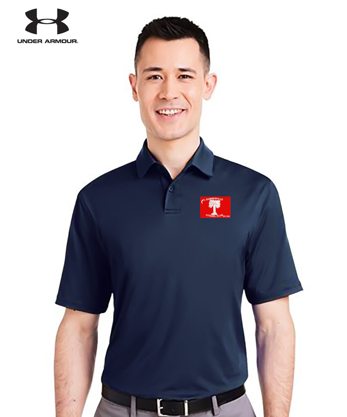 The Citadel, Citadel Club, Summerville, Under Armour - Recycled Polo - Navy