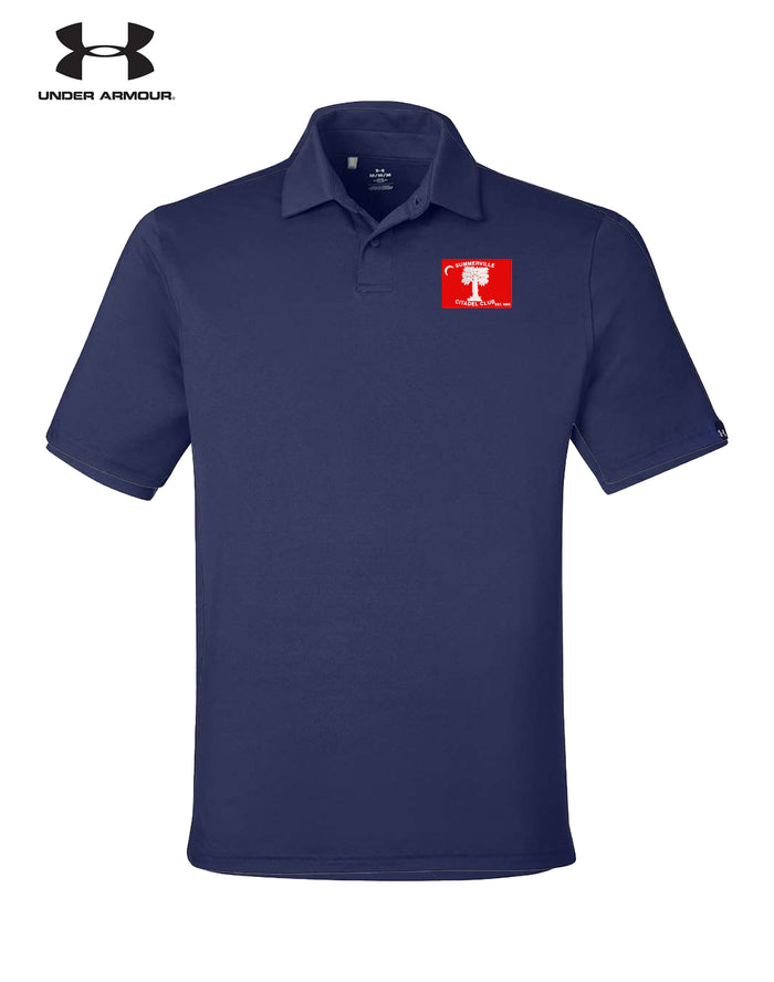 The Citadel, Citadel Club, Summerville, Under Armour - Recycled Polo - Navy