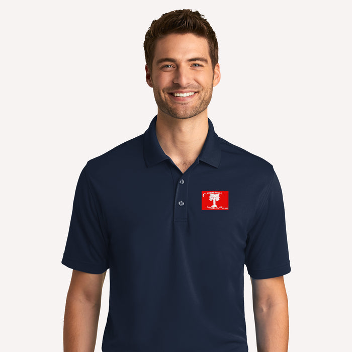 The Citadel, Citadel Club, Summerville, UV Micro-Mesh Polo Shirt - Navy