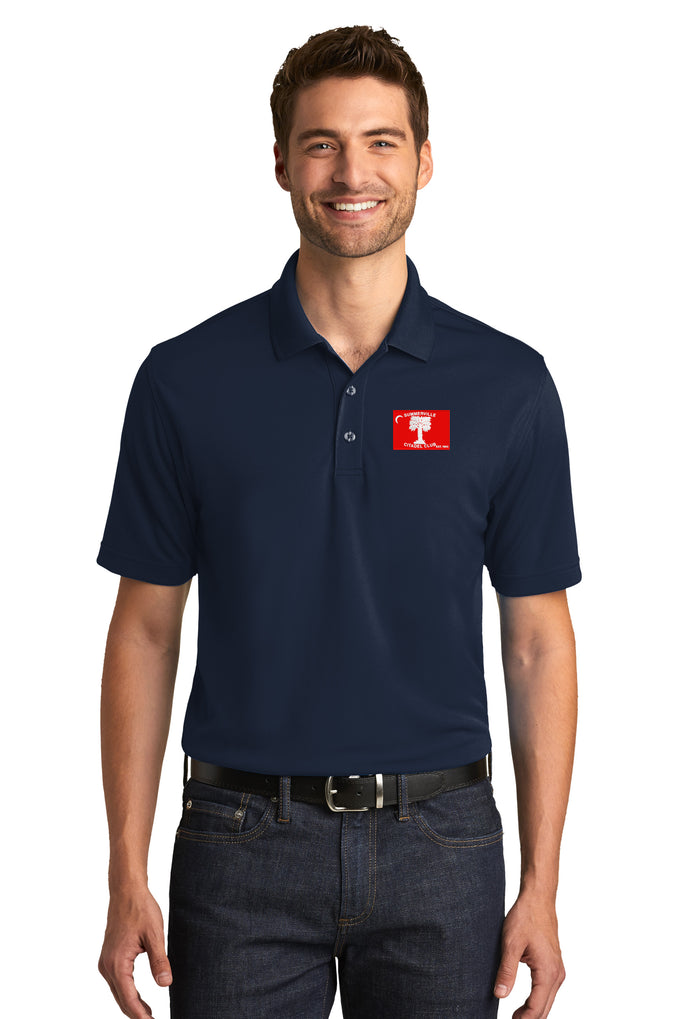 The Citadel, Citadel Club, Summerville, UV Micro-Mesh Polo Shirt - Navy