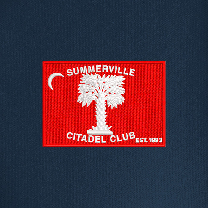 The Citadel, Citadel Club, Summerville, UV Micro-Mesh Tipped Polo -Navy