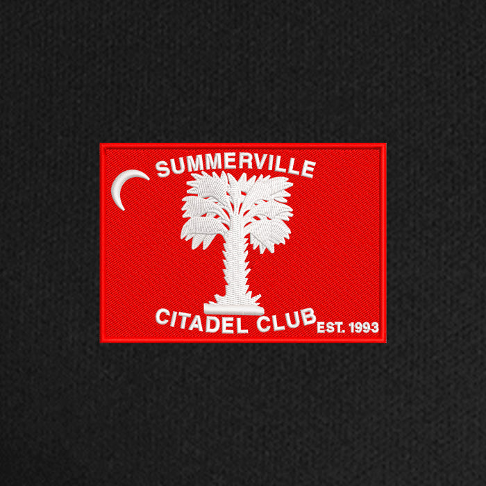 The Citadel, Citadel Club, Summerville, UV Micro-Mesh Tipped Polo - Black