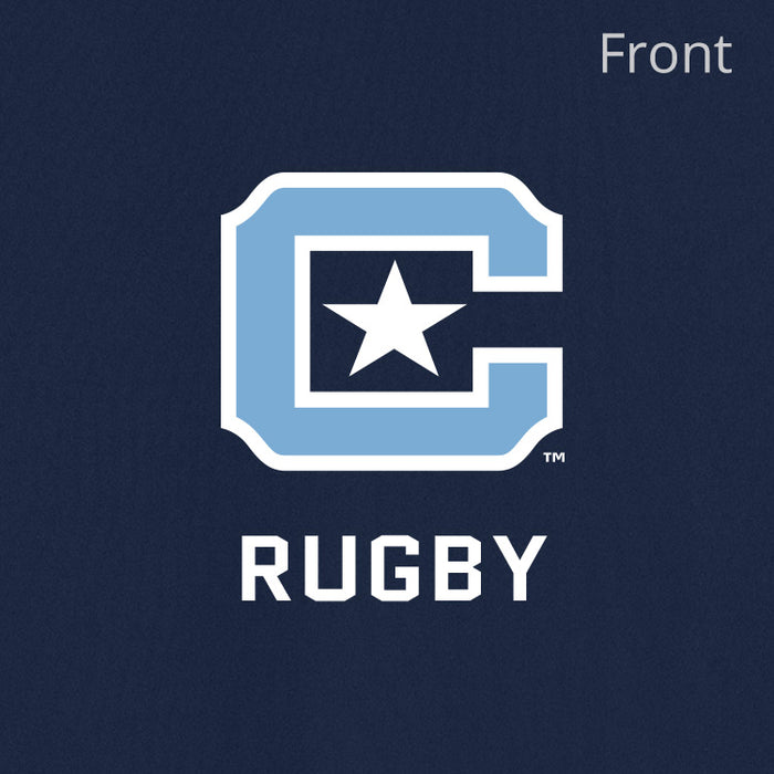 The Citadel, Club Sports - Rugby, CStar, Spike Rugby,  Performance Short Sleeve T-Shirt- Navy