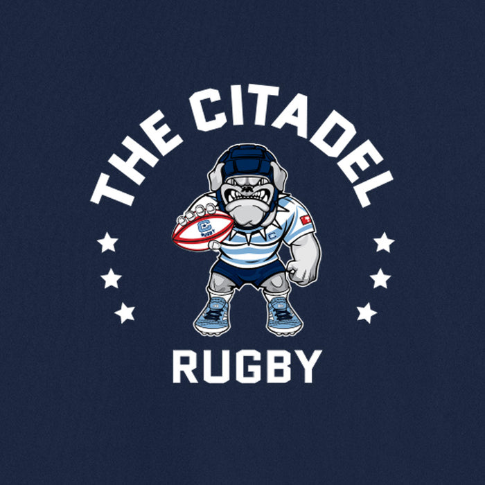 The Citadel, Club Sports - Rugby, Spike Rugby,  Performance Short Sleeve T-Shirt- Navy