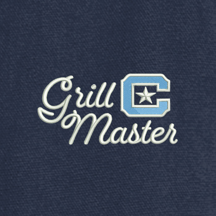 The Citadel, Grill Master, C Star, Port Authority® Canvas Full-Length Two-Pocket Apron