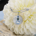 The Citadel, BRP Flag, Circle Bangle - Silver
