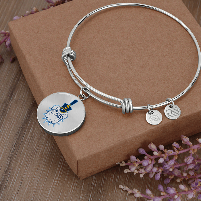 The Citadel, BRP Flag, Circle Bangle - Silver
