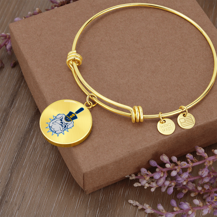 The Citadel, BRP Flag, Circle Bangle - Gold