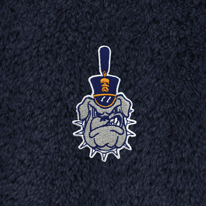 The Citadel, Spike, Navy Ladies Cozy Fleece, Full Zip Jacket- Navy