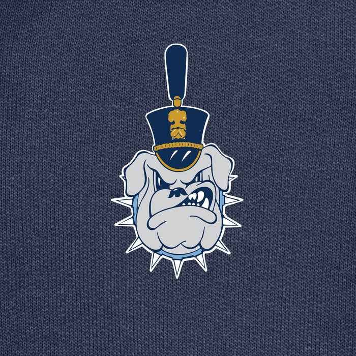The Citadel, Spike, Port & Co™ Infant Core Fleece Full-Zip Hooded Sweatshirt - Navy