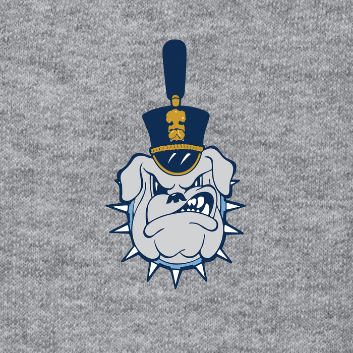 The Citadel, Spike, Port & Co™ Infant Core Fleece Full-Zip Hooded Sweatshirt - Gray