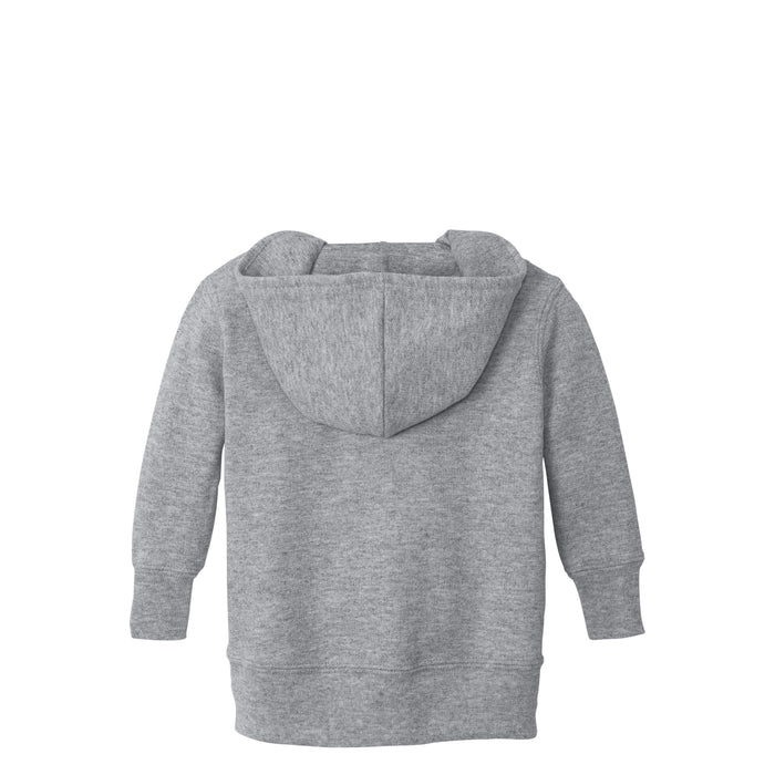 The Citadel, Spike, Port & Co™ Infant Core Fleece Full-Zip Hooded Sweatshirt - Gray
