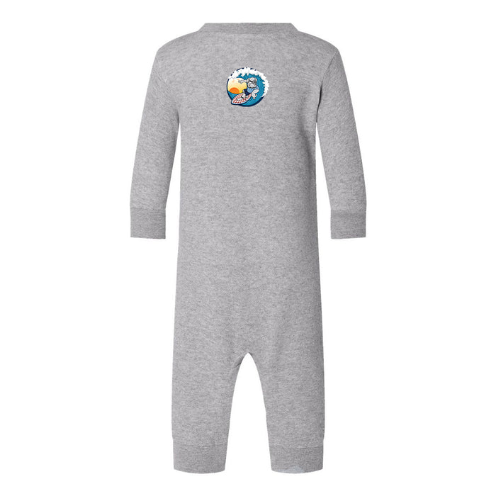 The Citadel, Spike Surfing, Infant Fleece One-Piece - Gray