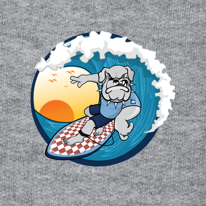 The Citadel, Spike Surfing, Port & Co™ Infant Core Fleece Full-Zip Hooded Sweatshirt - Gray