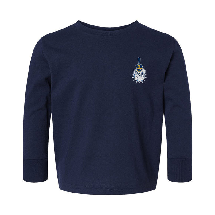 The Citadel, Spike, Toddler Cotton Jersey Long Sleeve Tee - Navy