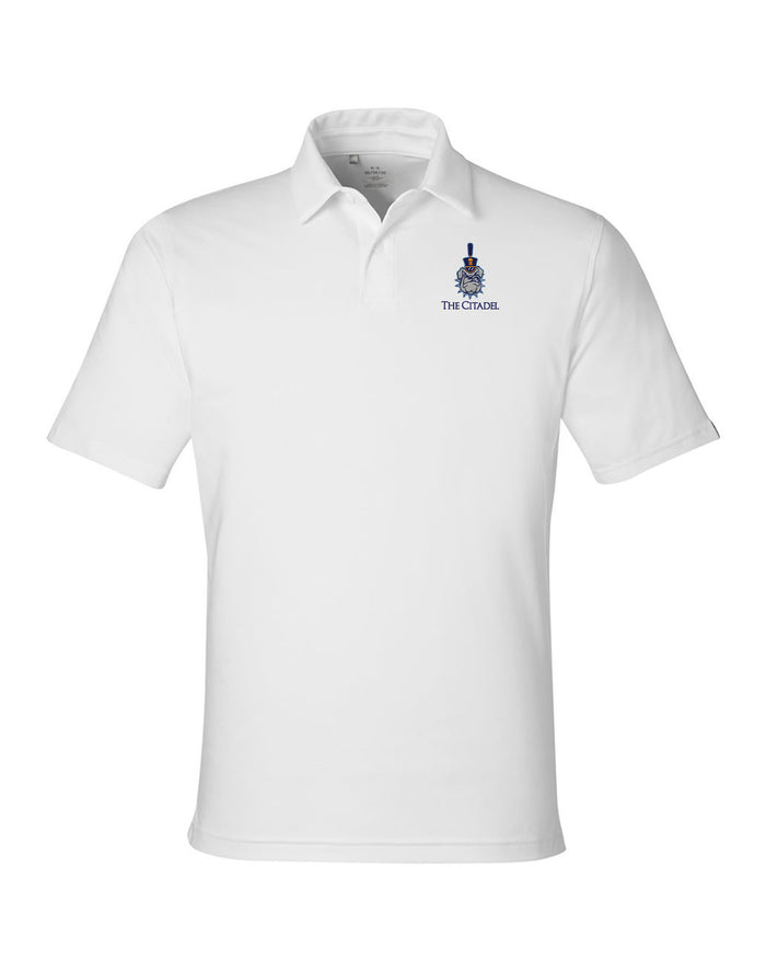 The Citadel Alumni, Spike, Under Armour Recycled Polo - White