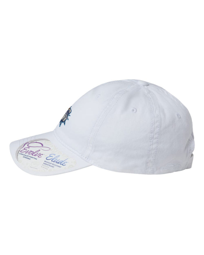 The Citadel, Spike, Women's Pigment-Dyed with Fashion Undervisor Cap White