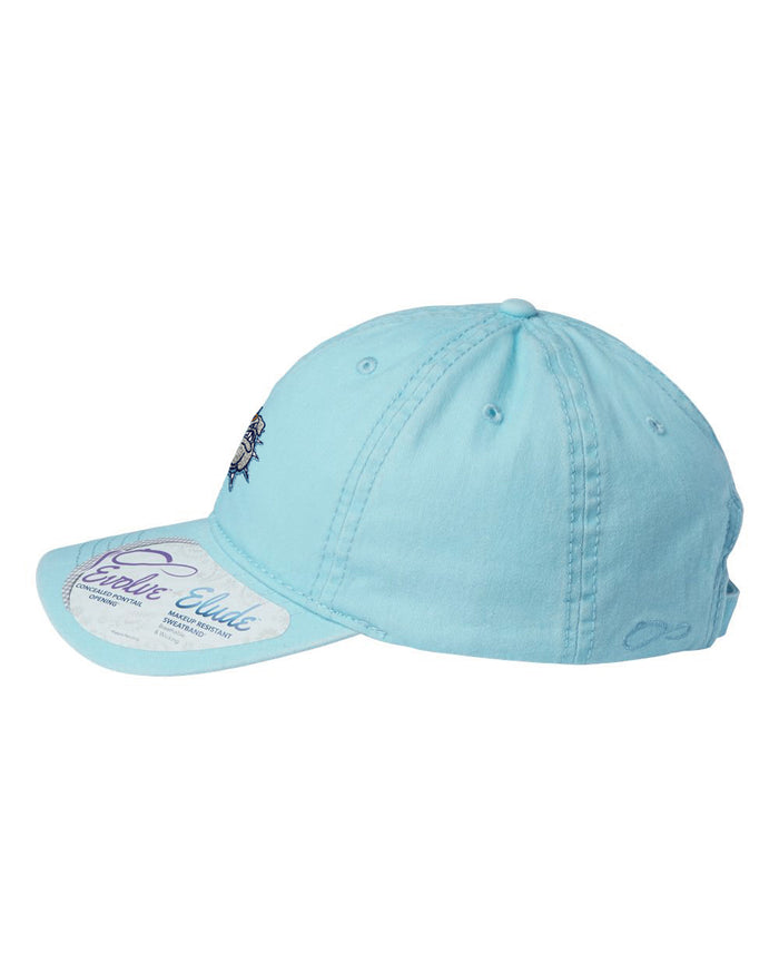The Citadel, Spike, Women's Pigment-Dyed with Fashion Undervisor Cap Carolina Blue