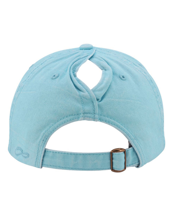 The Citadel, Spike, Women's Pigment-Dyed with Fashion Undervisor Cap Carolina Blue