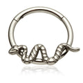 Titanium Hinged Snake - Pic&Mix The Body Jewellery Shop