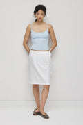 Model is 5’8” and is wearing a size XS.